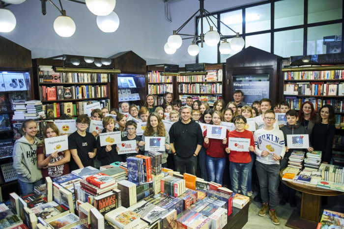 Mobilna Księgarnia Marzeń odwiedziła Łódź